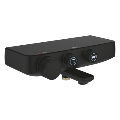 Grohe Grohtherm SmartControl Badmengkraan - thermostatisch - met omstel - phanthom black