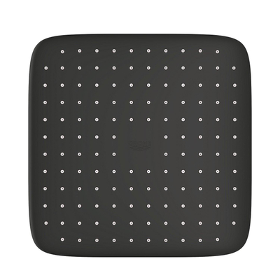 Grohe Tempesta 250 Cube Hoofddouche - 25cm - 1 straalsoort - plafondarm 14.2cm - matte black (mat zwart)