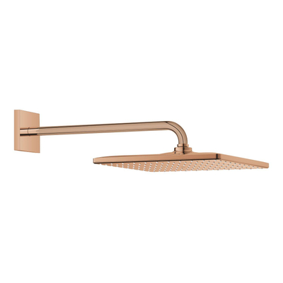 GROHE Rainshower Mono 310 Cube Tête de douche - 31cm - 1 jet - bras mural 42,2cm - warm sunset