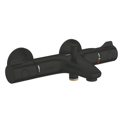 Grohe Grohtherm 800 Badmengkraan - thermostatisch - matte black (mat zwart)