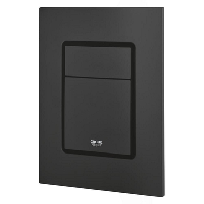 Grohe Skate Cosmopolitan S Bedieningsplaat - dualflush - phantom black (zwart)