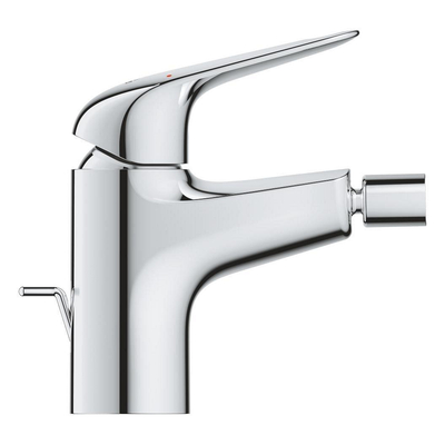 Grohe EuroPro Robinet de bidet - avec levier - tirette - Chrome
