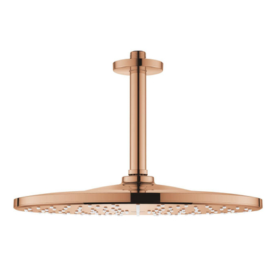 GROHE Rainshower Mono 310 Douche de tête - 31cm - 1 jet - bras de plafond 14.2cm - warm sunset