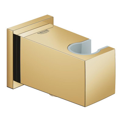 Grohe Euphoria Cube Coude pour flexible de douche - avec support - Cool sunrise brillant (or)