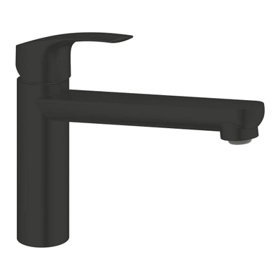 Grohe Eurosmart Keukenmengkraan - 22.2cm - draaibare uitloop - matte black (mat zwart)