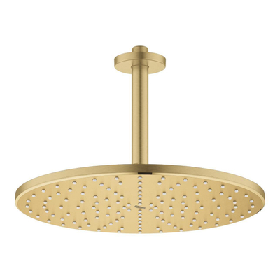 Grohe Rainshower Mono 310 Hoofddouche - 31cm - 1 straalsoort - plafondarm 14.2cm - brushed cool sunrise (goud)
