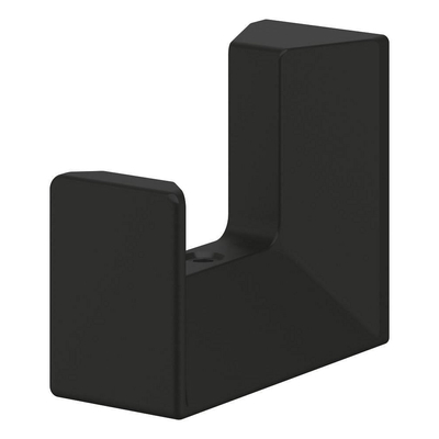 GROHE Selection Cube Handoekhaak - enkel - phantom black