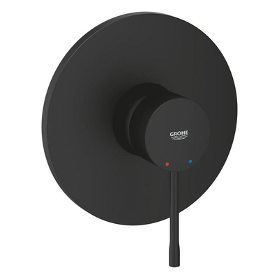 Grohe Essence Douchemengkraan - 15.8x13.6cm - zonder inbouwdeel - phantom black (zwart)