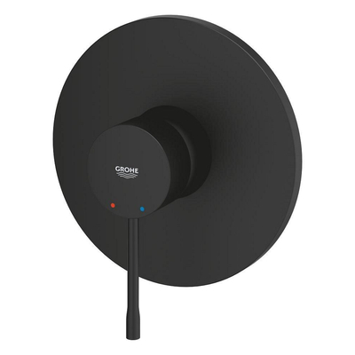 Grohe Essence Douchemengkraan - 15.8x13.6cm - zonder inbouwdeel - phantom black (zwart)