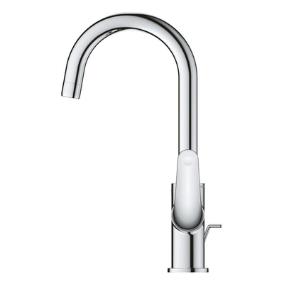 GROHE EuroPro Wastafelmengkraan - l-size - met trekwaste - chroom