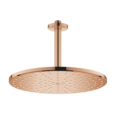 GROHE Rainshower Mono 310 Douche de tête - 31cm - 1 jet - bras de plafond 14.2cm - warm sunset