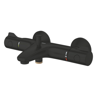 Grohe Grohtherm 800 Badmengkraan - thermostatisch - matte black (mat zwart)