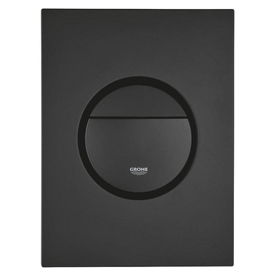 Grohe Nova Cosmopolitan S Bedieningsplaat - dualflush - phantom black (zwart)
