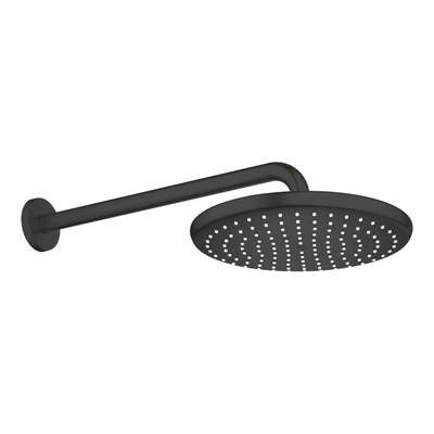 GROHE Tempesta 250 Douche de tête - 25cm - 1 jet - bras mural 38cm - noir mat