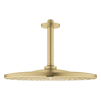 Grohe Rainshower Mono 310 Hoofddouche - 31cm - 1 straalsoort - plafondarm 14.2cm - brushed cool sunrise (goud)