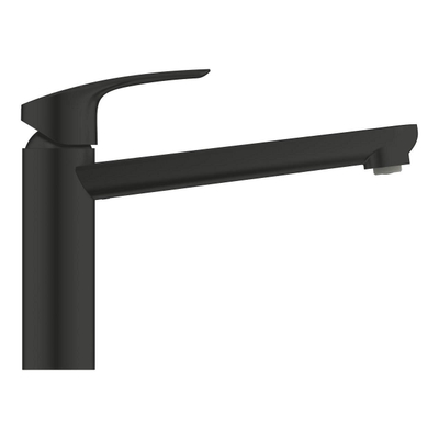 Grohe Eurosmart Keukenmengkraan - 22.2cm - draaibare uitloop - matte black (mat zwart)