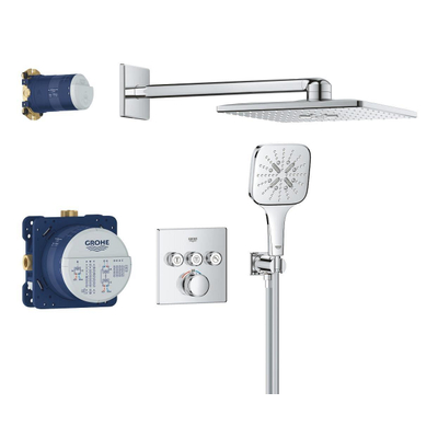 Grohe Grohtherm Smartcontrol Perfect Douche pluie - complète - chrome