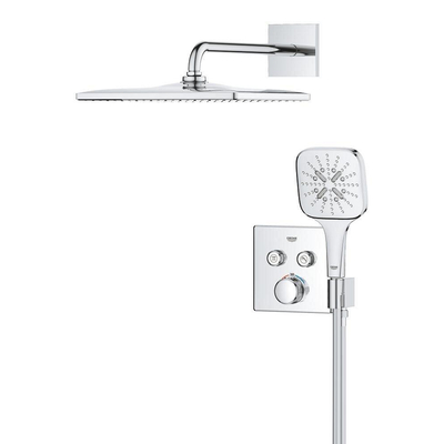 Grohe Grohtherm smartcontrol Perfect inb.therm. hoofddoucheset 31cm chr