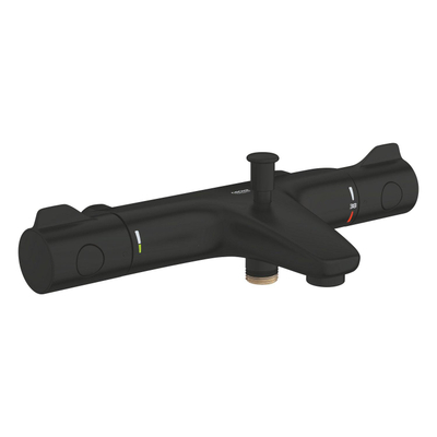 Grohe Grohtherm 800 Badmengkraan - thermostatisch - matte black (mat zwart)