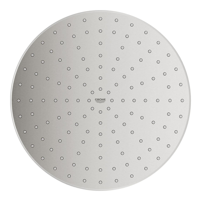 GROHE Rainshower Mono 310 Douche de tête - 31cm - 1 jet - bras mural 42.2cm - supersteel