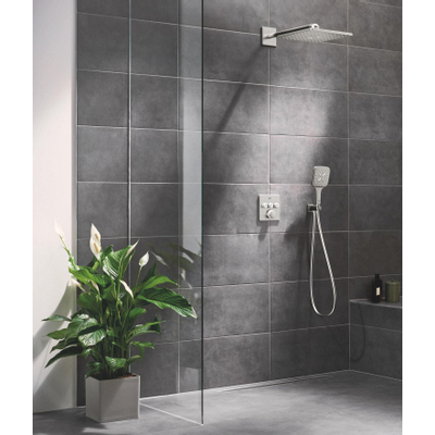 Grohe Grohtherm Smartcontrol Perfect Douche pluie - complète - Supersteel