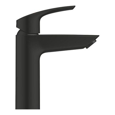 Grohe Eurosmart Wastafelmengkraan - M-size - zonder waste - matte black (mat zwart)