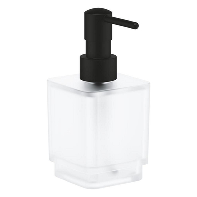 GROHE Selection Cube Distributeur de savon - 300ml - carré - phantom black