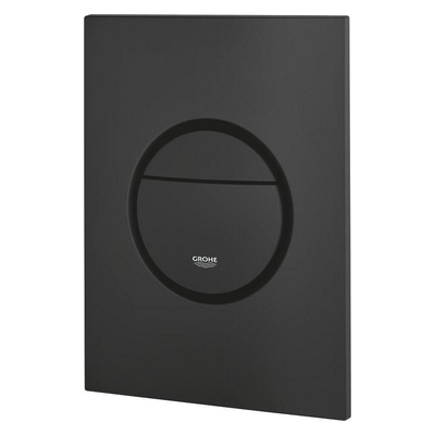 Grohe Nova Cosmopolitan S Bedieningsplaat - dualflush - phantom black (zwart)