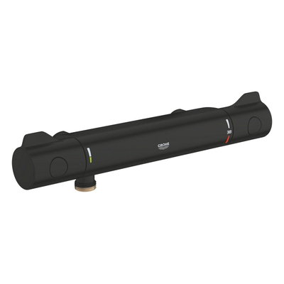 Grohe Grohtherm 800 Douchemengkraan - thermostatisch - cooltouch - matte black (mat zwart)
