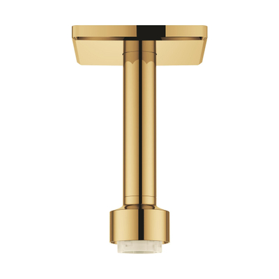 Grohe Rainshower SmartActive 310 Cube Hoofddouche - 31cm - 2 straalsoorten - plafondarm 14.2cm - cool sunrise (goud)