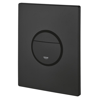 Grohe Nova Cosmopolitan Bedieningsplaat - dualflush - phantom black (zwart)
