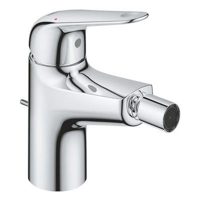 Grohe EuroPro Robinet de bidet - avec levier - tirette - Chrome