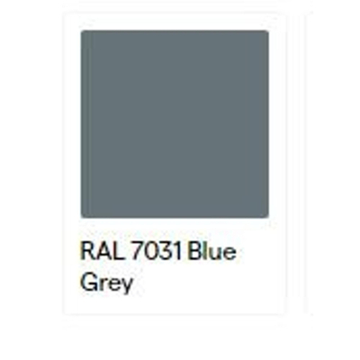 Vasco Oni radiateur électr. 500x1800mm 1000W bleu gris RAL 7031