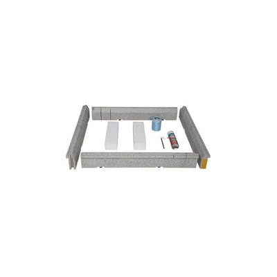 Villeroy & Boch kit d'installation pour petites dimensions (80x80 100x100cm) hauteur réglable 13.5 15.5cm