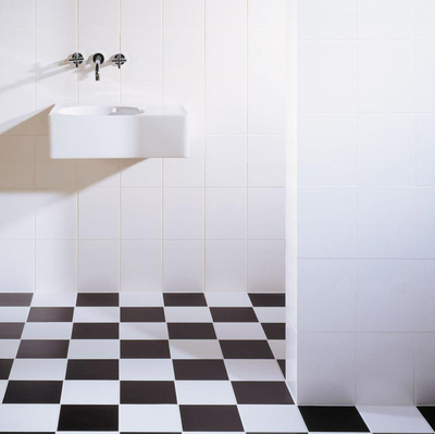 Mosa Holland 2050 Carrelage mural 15x20cm 6.3mm biscuit blanc Blanc