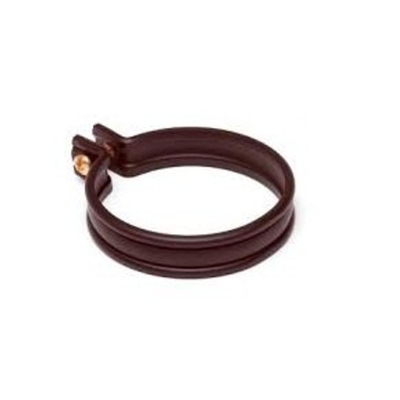 Support pvc modèle b sans goupille 80 avec marron