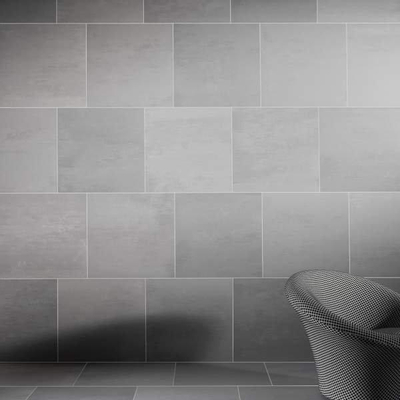 Ceralto Tavola Stone Lames - 14.7x59.7cm - 12.0mm - rectifié - Gris moyen