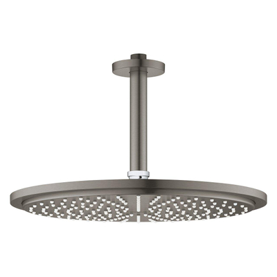 Grohe Rainshower Cosmopolitan 310 Hoofddouche - 31cm - 1 straalsoort - plafondarm 14.2cm - brushed hard graphite (antraciet)