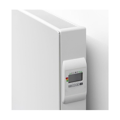 Vasco E-PANEL radiateur design électrique 60x80cm 1000watt Acier Gris aluminium