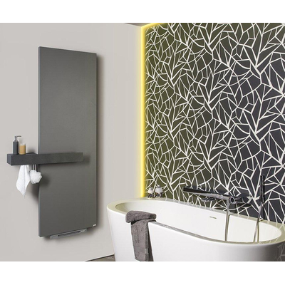 Vasco Niva Radiateur électrique - 52x75,3x4,5cm - 500watt - white fine text