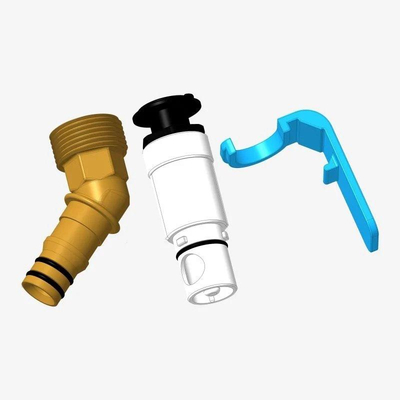 Villeroy & Boch Collaro alimentation en eau, intégrée dans le trop-plein chrome