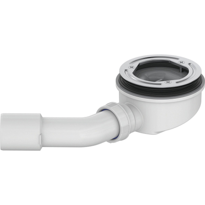 Duravit Sustano Douchebakafvoer - 30mm horizontaal - wit