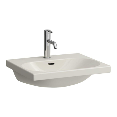 Laufen Lua lavabo 55x46x20,7cm 0 trous de robinet sans traitement anticalcaire Céramique Pergamon