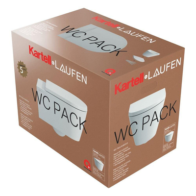 Laufen Kartell by laufen kartellby WC suspendu pack white