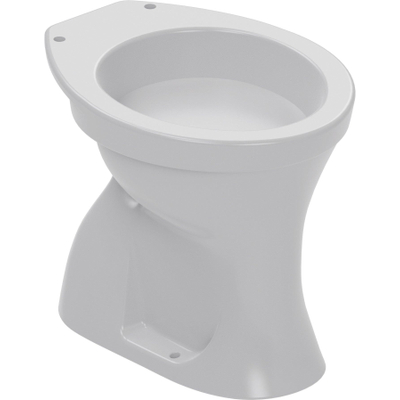 Wisa Sydney cuvette de WC à chasse plate sortie AO blanc