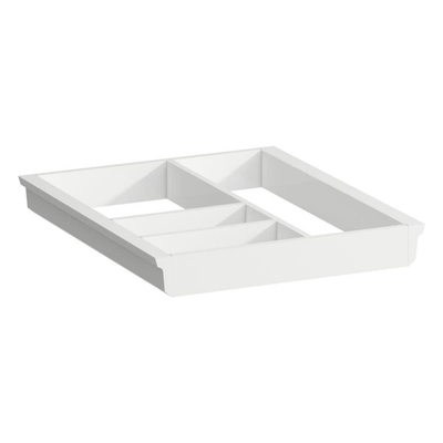 Laufen Space lade indeling 27.5x32x4.5cm hout wit