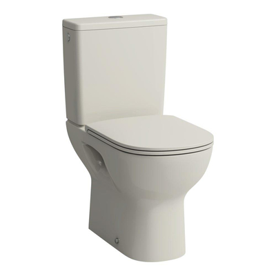 Laufen lua wc duoblock 36x65x42cm à chasse profonde sans rebord ao sans anti-calcaire céramique pergamon