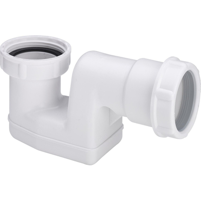 Viega universele sifon 1 1/2"x40 knel kunststof wit OUTLETSTORE