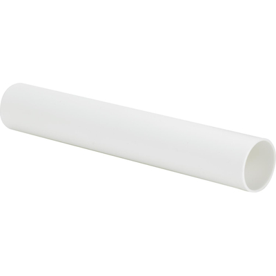 Saniclass Pvc Tuyau mural - 32x200mm - Sans rosace - Blanc