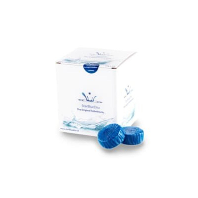 Starbluedisc toiletblokjes jaarverpakking 24 stuks - blauw